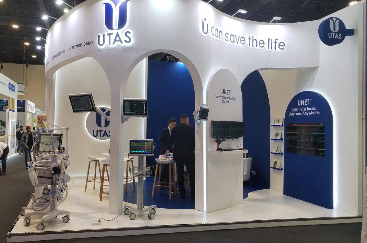 European exhibition stand